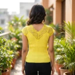 yellow ribbed top (1)