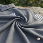 adidas grey polo shirt for men featuring classic athletic details – adidas grey polo – photo 5
