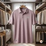 adidas mens polo t shirt in elite mauve style – mens polo t shirt – photo 3