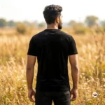 Black Horse Print Mens T-Shirt is an Iconic addition to your wardrobe. – Horse Print Mens T-Shirt – photo 4