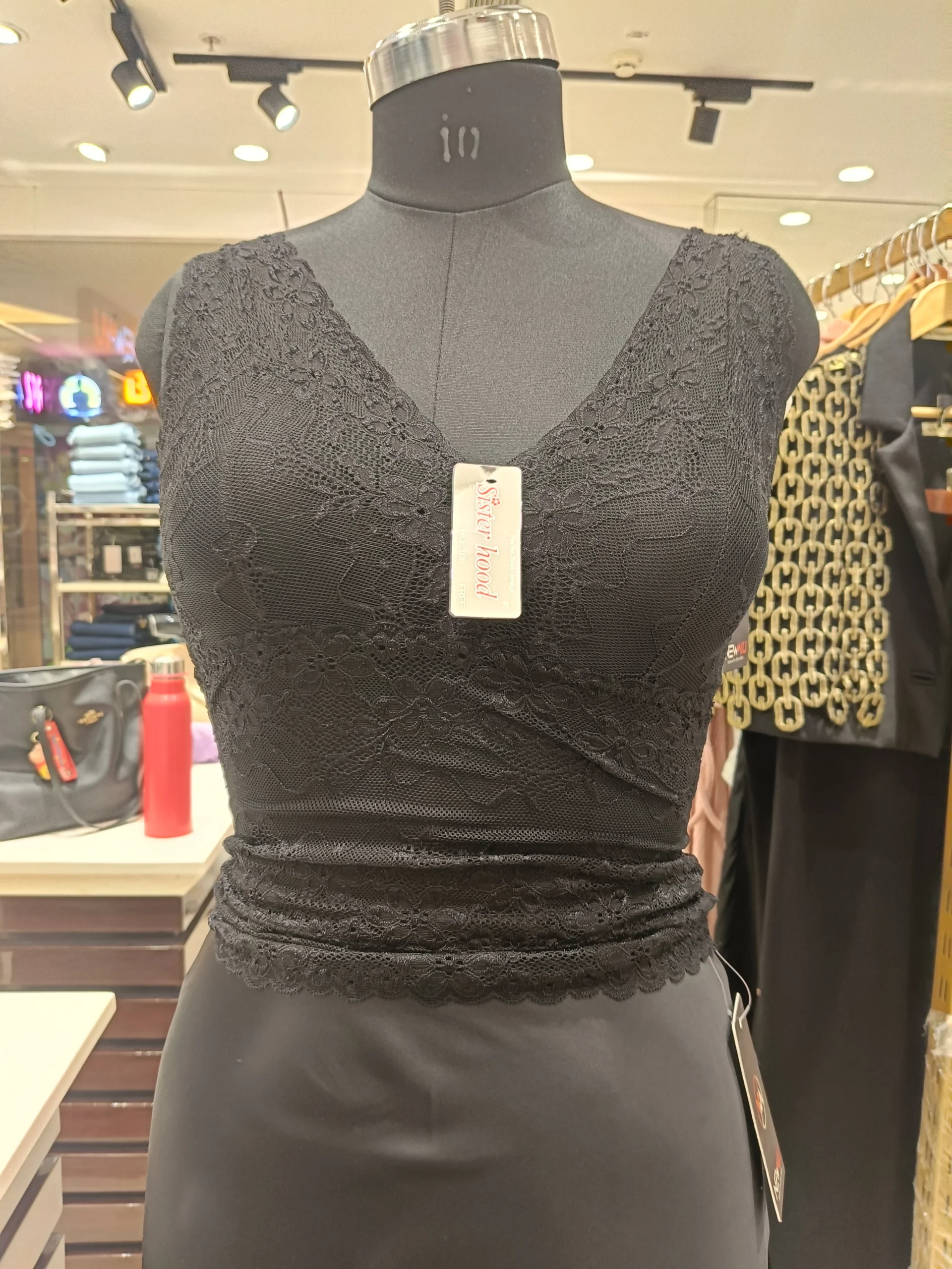 Black lace crop top is an essential women's wear piece for your wardrobe – black lace crop top