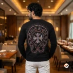 Black Mens T-Shirt Signature Style for Everyday Wear – Black Mens T-Shirt – photo 4