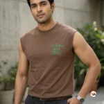 Brown Men Coffee T-Shirt With Iconic Graphic – Brown Men Coffee T-Shirt – photo 1