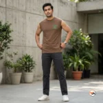 Brown Men Coffee T-Shirt With Iconic Graphic – Brown Men Coffee T-Shirt – photo 4