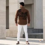 Brown Printed Casual Shirt For Men Essential Style – printed casual shirt – photo 3