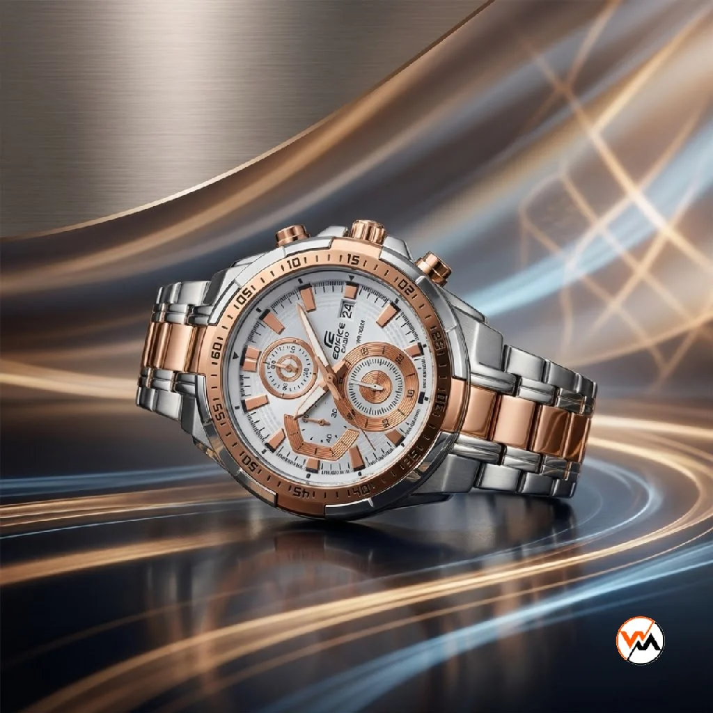 Casio Edifice Men Watch featuring an Exclusive Two Tone Design – Casio Edifice Men Watch – photo 1