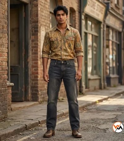 Dark wash mens jeans with an essential denim style – mens jeans – photo 1