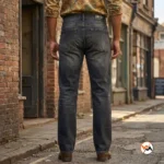 Dark wash mens jeans with an essential denim style – mens jeans – photo 3