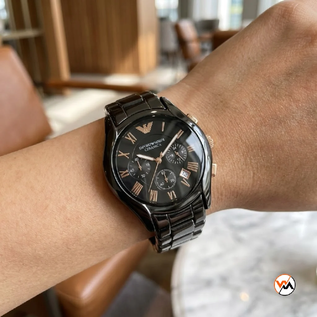 Emporio Armani Ceramica Watch: Ultimate Luxury Black Ceramic Timepiece – Emporio Armani Ceramica Watch – photo 1
