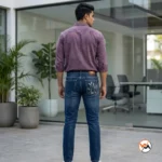 Exclusive Designer Mens Jeans with Gold Medusa Embroidery – Designer Mens Jeans – photo 3