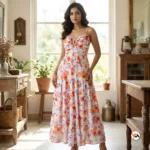 Exclusive Floral Maxi Dress for Women – Floral Maxi Dress – photo 1