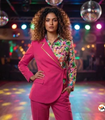 Exclusive Women Co-ord Set with Floral Detail – Women Co-ord Set – photo 1