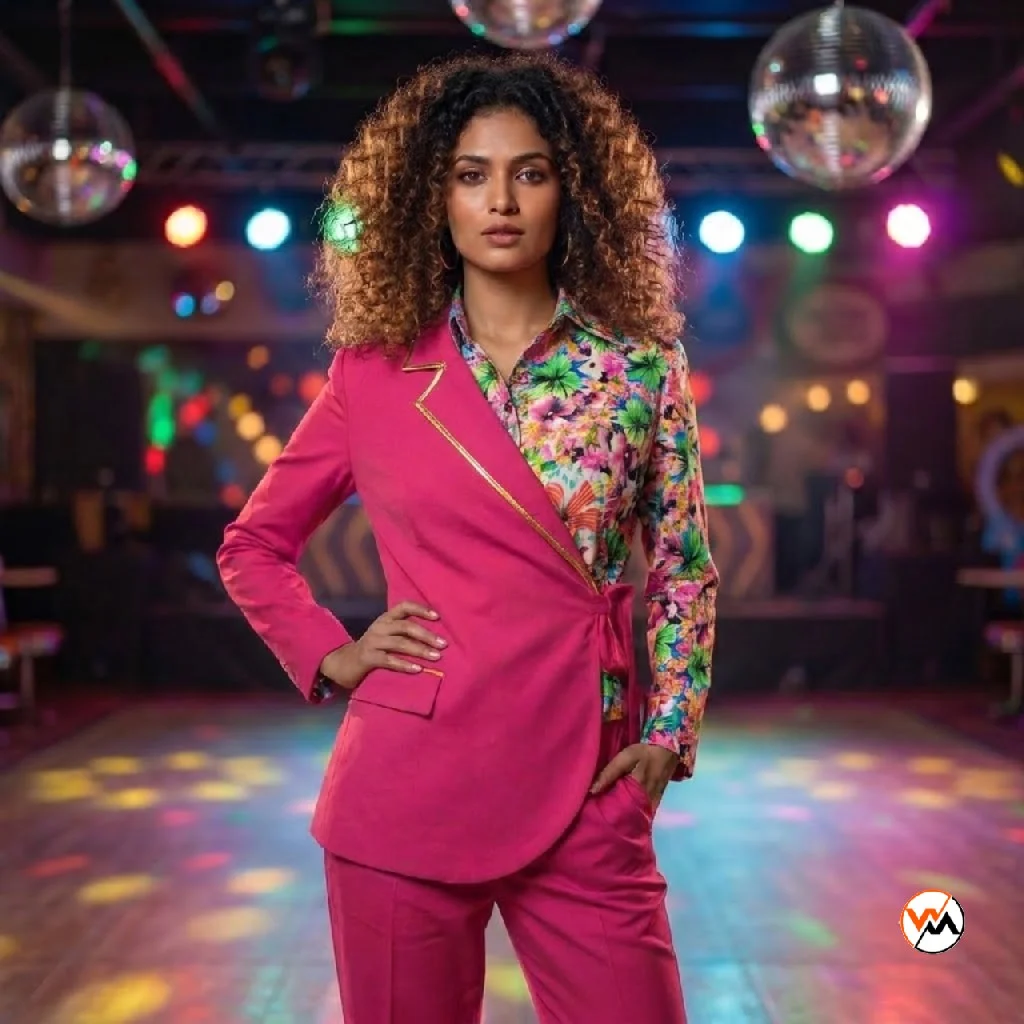 Exclusive Women Co-ord Set with Floral Detail – Women Co-ord Set – photo 1