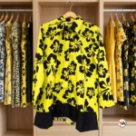 Exclusive Women Floral Co-ord Set in Yellow – Floral Co-ord Set – photo 3