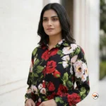 Floral maxi skirt set is an exclusive choice for women – floral maxi skirt set – photo 2