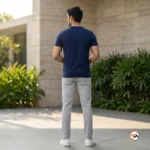Hugo Boss Navy Blue T-Shirt for Men - Signature Style – Hugo Boss Navy Blue T-Shirt – photo 3