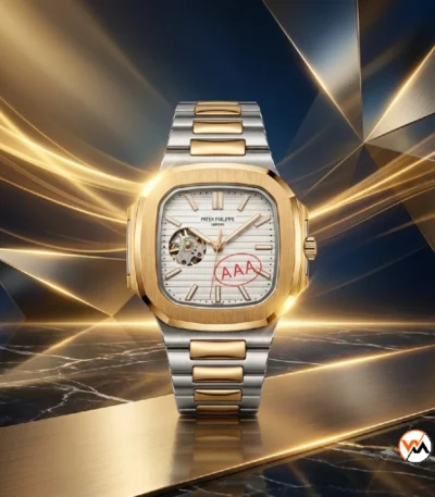 Luxury Patek Philippe gold watch featuring timeless two-tone steel and gold design – Patek Philippe gold watch – photo 1
