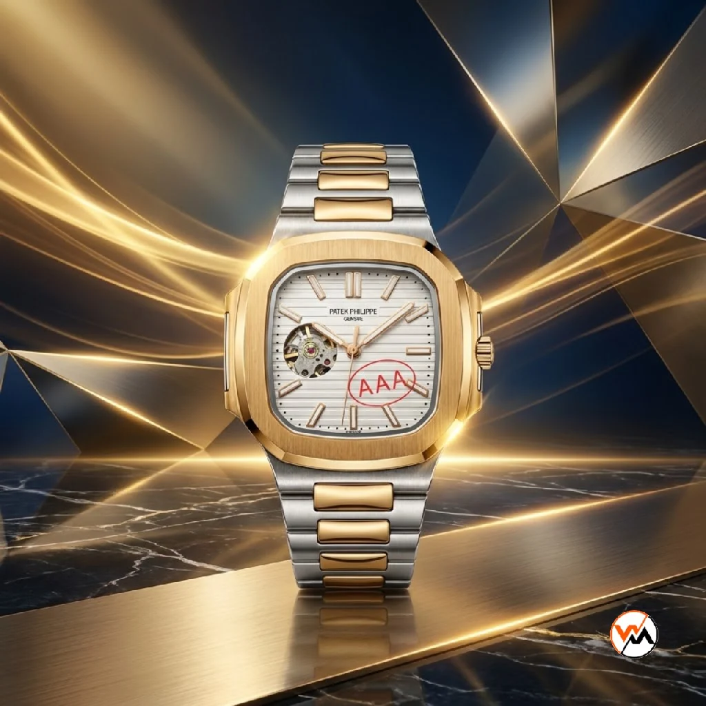 Luxury Patek Philippe gold watch featuring timeless two-tone steel and gold design – Patek Philippe gold watch – photo 1
