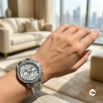 Luxury Rolex Diamond Watch with Chronograph Dial – Rolex Diamond Watch – photo 3