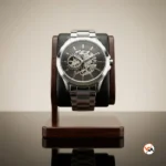 Luxury skeleton dial men watch with steel band – skeleton dial men watch – photo 3
