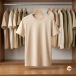 Men Beige Classic T-Shirt with Ultimate Everyday Style – beige classic t-shirt – photo 2