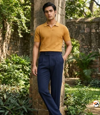 Men Blue Trousers: The Iconic Wardrobe Essential – men blue trousers – photo 1