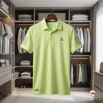 Men Lime Green Polo T-Shirt Ultimate Fit – Lime Green Polo T-Shirt – photo 2
