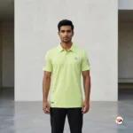 Men Lime Green Polo T-Shirt Ultimate Fit – Lime Green Polo T-Shirt – photo 4