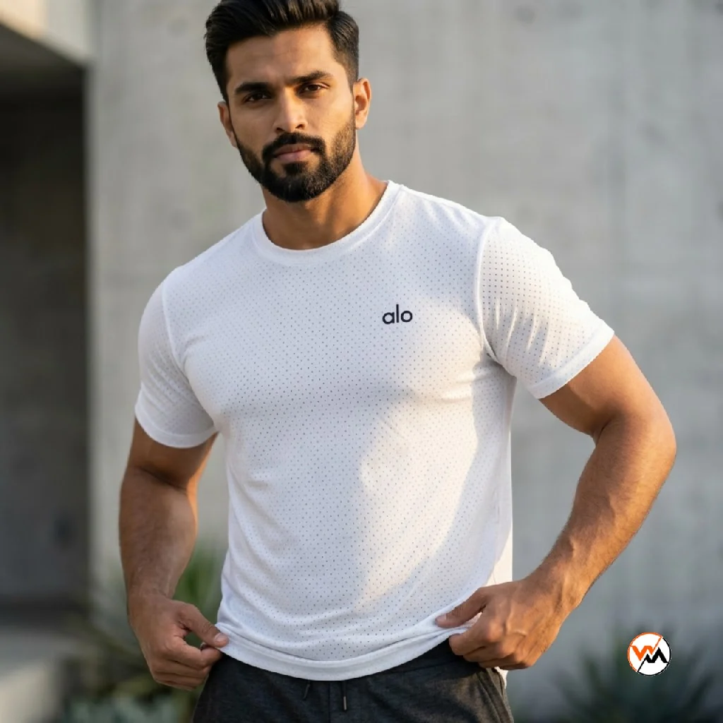 Men white t shirt for men essential luxury look – white t shirt – photo 1