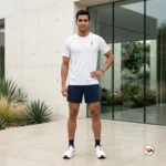 Men's Athletic T-Shirt - Essential White Running Top – Mens Athletic T-Shirt – photo 5