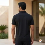 Mens Black Boss Polo Shirt For Ultimate Style – Mens Black Boss Polo – photo 4