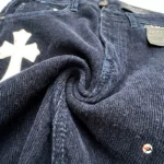 Mens Designer Cross Jeans Featuring Ultimate Cross Patches – designer cross jeans – photo 4