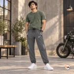 Mens Essential Track Pants in Dark Grey – Mens Essential Track Pants – photo 2