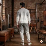 Mens gradient tracksuit set featuring an essential ombre sweatshirt and matching jogger – mens gradient tracksuit – photo 4