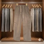 Mens Linen Trousers Essential Casual Grey Pants – Mens Linen Trousers – photo 2