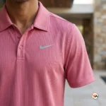 Mens Pink Polo Shirt Ultimate Athletic Top – Mens Pink Polo – photo 3