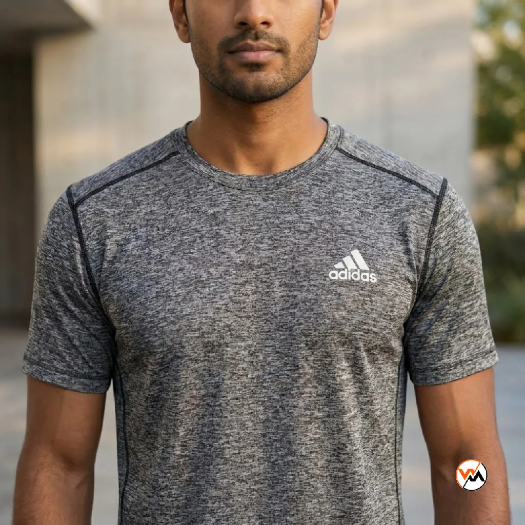 Men's Ultimate Grey T-Shirt with Athletic Heather Finish – Men's Ultimate Grey T-Shirt – photo 1