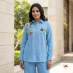 NEW MIU Blue Co-ord Sets for Women – Blue Co-ord Sets – photo 5