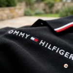 Tommy Hilfiger Black Mens Polo Shirt – Mens Polo Shirt – photo 3