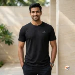 Ultimate Black Adidas T-Shirt for Men – black adidas t-shirt – photo 1