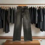 Ultimate black jeans for women featuring wide leg style – black jeans for women – photo 2