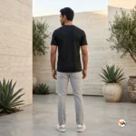 Ultimate black mens t shirt for elite daily wear – mens t shirt – photo 4