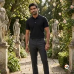 Ultimate Black Polo T-Shirt for Men – Black Polo T-Shirt – photo 1