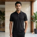 Ultimate Black Polo T-Shirt for Men – black polo t-shirt – photo 2