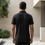 Ultimate Black Polo T-Shirt for Men – black polo t-shirt – photo 3