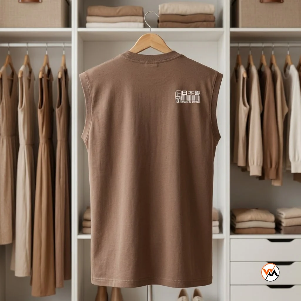 Ultimate brown sleeveless t shirt for men with graphic print – sleeveless t shirt Ultimate brown sleeveless t shirt for men with graphic print – sleeveless t shirt – photo 1