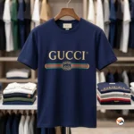 Ultimate Designer Navy Blue T-Shirt for Men – Designer Navy Blue T-Shirt – photo 2