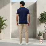 Ultimate Designer Navy Blue T-Shirt for Men – Designer Navy Blue T-Shirt – photo 5