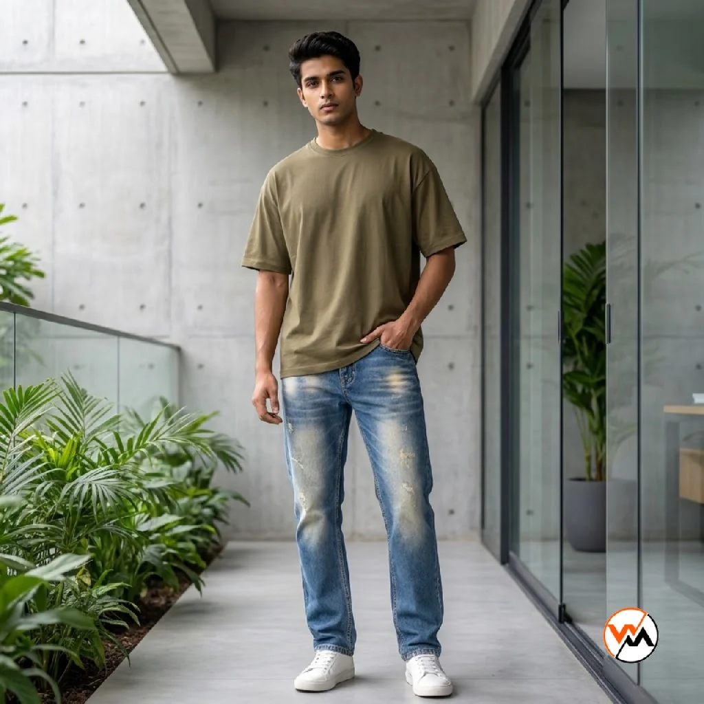 Ultimate distressed denim jeans for men featuring classic styling – distressed denim jeans – photo 1