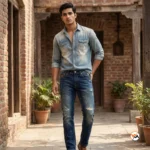 Ultimate distressed denim jeans for men featuring classic styling – distressed denim jeans – photo 1